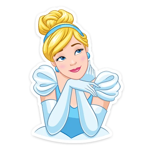 😏 Стикер «Золушка» для Telegram