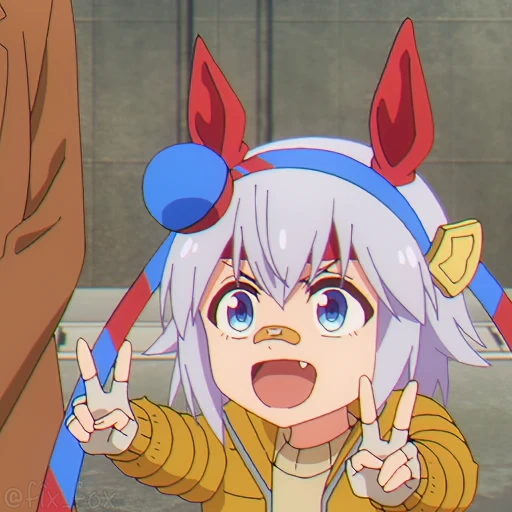 ✌️ Стикер «Uma Musume Cinderella Gray» для Telegram