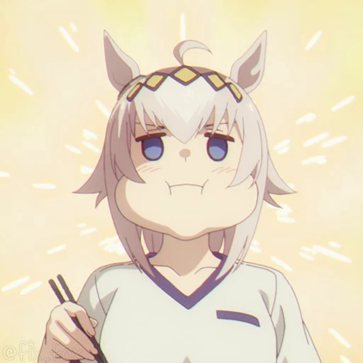 😋 Стикер «Uma Musume Cinderella Gray» для Telegram
