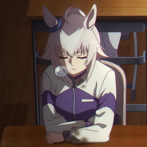😴 Стикер «Uma Musume Cinderella Gray» для Telegram