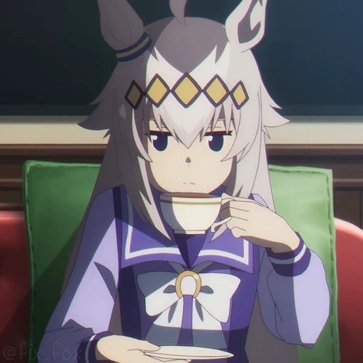 😋 Стикер «Uma Musume Cinderella Gray» для Telegram