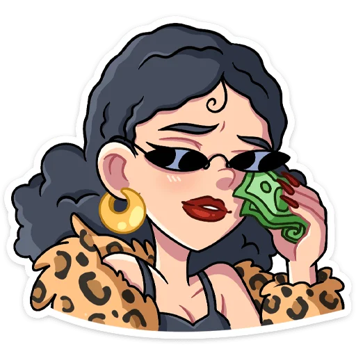 💰 Стикер «Синди» для Telegram