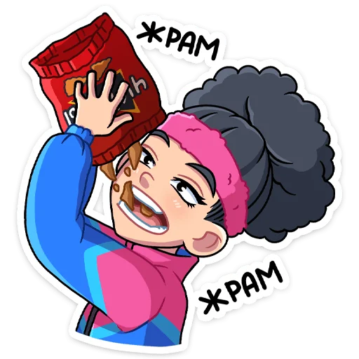 🍴 Стикер «Синди» для Telegram