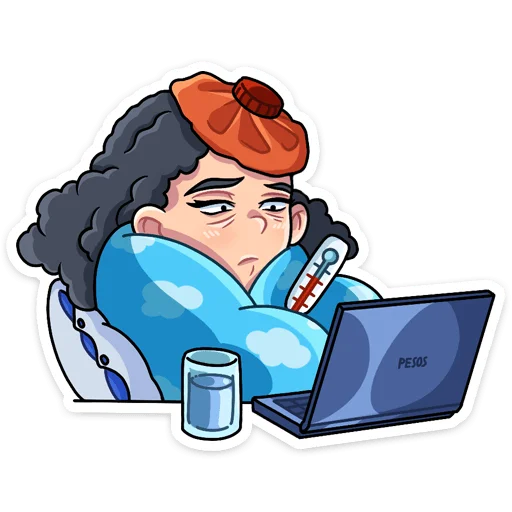 🤒 Стикер «Синди» для Telegram