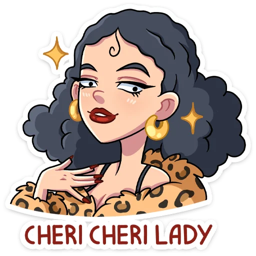 👩‍🦰 Стикер «Синди» для Telegram