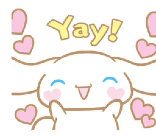 Стикерпак Cinnamoroll для Telegram