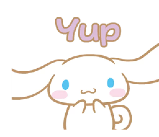 ☺️ Стикер «Cinnamoroll» для Telegram