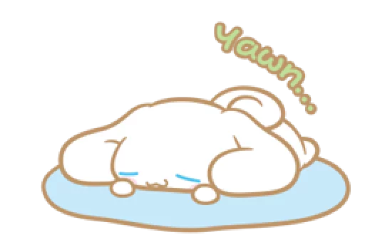 😞 Стикер «Cinnamoroll» для Telegram