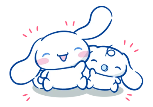 🐇 Стикер «ㅤᦈ 、 ⋆» для Telegram