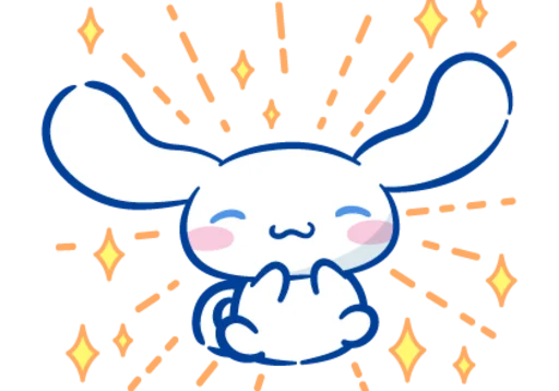 🐇 Стикер «ㅤᦈ 、 ⋆» для Telegram