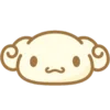 Стикер 28 😍 Набор эмоджи с персонажем «Cinnamoroll»