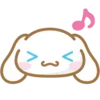 Стикер 15 😍 Набор эмоджи с персонажем «Cinnamoroll»