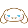 Стикер 16 😍 Набор эмоджи с персонажем «Cinnamoroll»