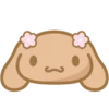 Стикер 26 😍 Набор эмоджи с персонажем «Cinnamoroll»