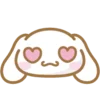 Стикер 13 😍 Набор эмоджи с персонажем «Cinnamoroll»