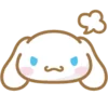 Стикер 12 😍 Набор эмоджи с персонажем «Cinnamoroll»