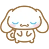 Стикер 30 😍 Набор эмоджи с персонажем «Cinnamoroll»