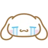Стикер 10 😍 Набор эмоджи с персонажем «Cinnamoroll»