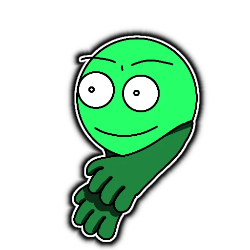 👏 Стикер «Кругло» для Telegram