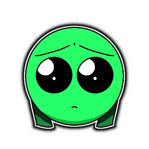 🥺 Стикер «Кругло» для Telegram