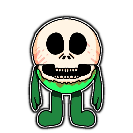 💀 Стикер «Кругло» для Telegram