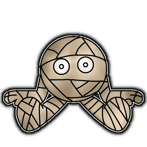 🤕 Стикер «Кругло» для Telegram
