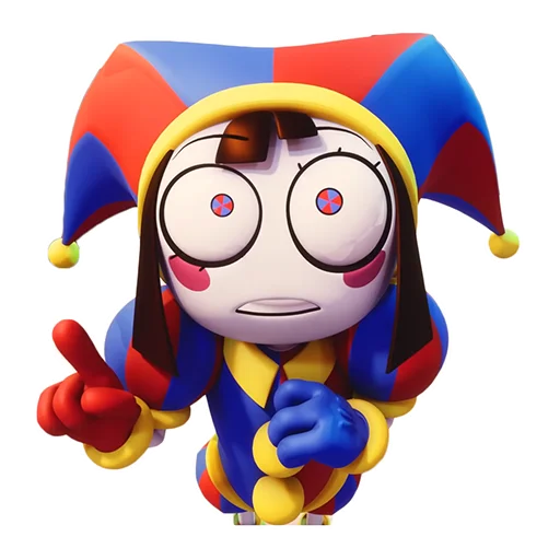 ☝️ Стикер «THE AMAZING DIGITAL CIRCUS» для Telegram