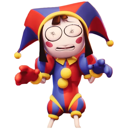 😱 Стикер «THE AMAZING DIGITAL CIRCUS» для Telegram