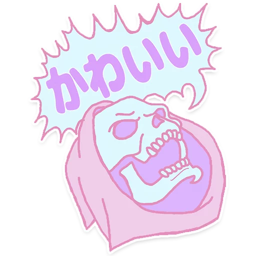 😍 Стикер «Skeletor» для Telegram