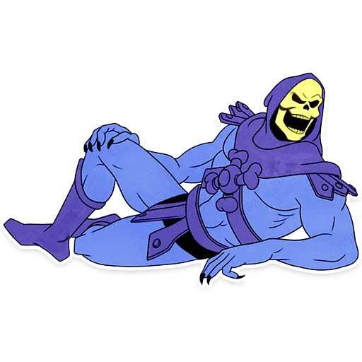 😎 Стикер «Skeletor» для Telegram