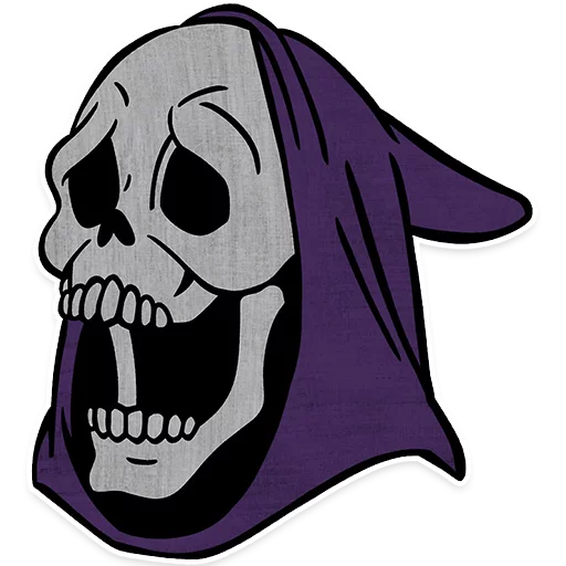 😩 Стикер «Skeletor» для Telegram