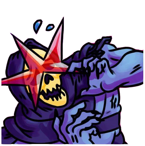 😨 Стикер «Skeletor» для Telegram