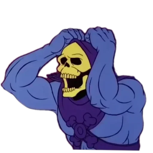 😱 Стикер «Skeletor» для Telegram
