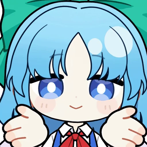 🤗 Стикер «Cirno» для Telegram