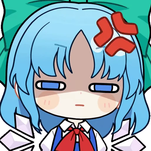 😡 Стикер «Cirno» для Telegram