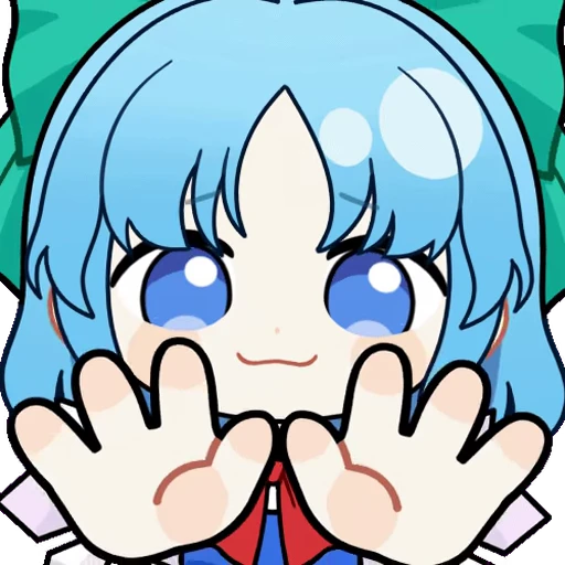 🤗 Стикер «Cirno» для Telegram