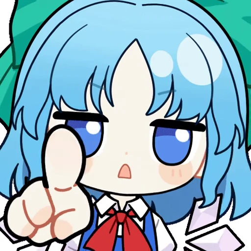 🫵 Стикер «Cirno» для Telegram
