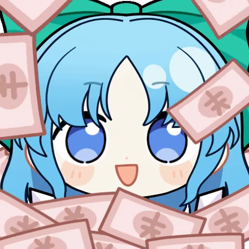 🤑 Стикер «Cirno» для Telegram