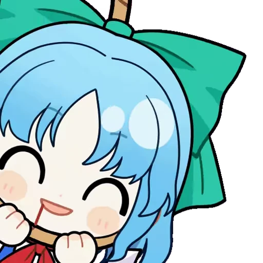 😵 Стикер «Cirno» для Telegram