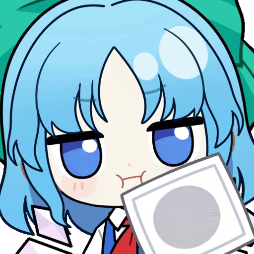 ☹️ Стикер «Cirno» для Telegram