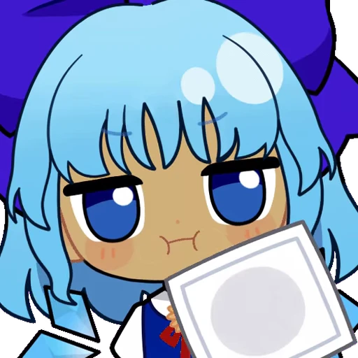 ☹️ Стикер «Cirno» для Telegram