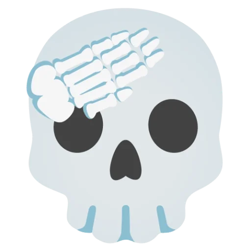 🌟 Стикер «Скелетик» для Telegram