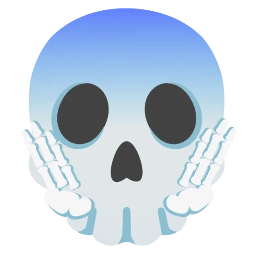 🌟 Стикер «Скелетик» для Telegram