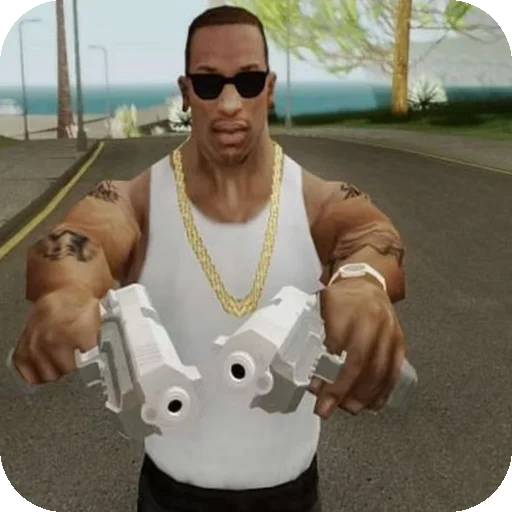 🔫 Стикер «Cj» для Telegram