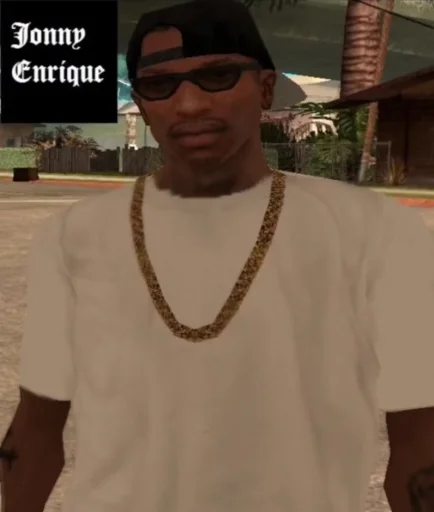 😎 Стикер «CJ / Gta san andreas» для Telegram