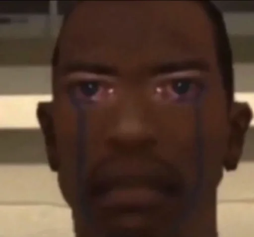 😭 Стикер «CJ / Gta san andreas» для Telegram