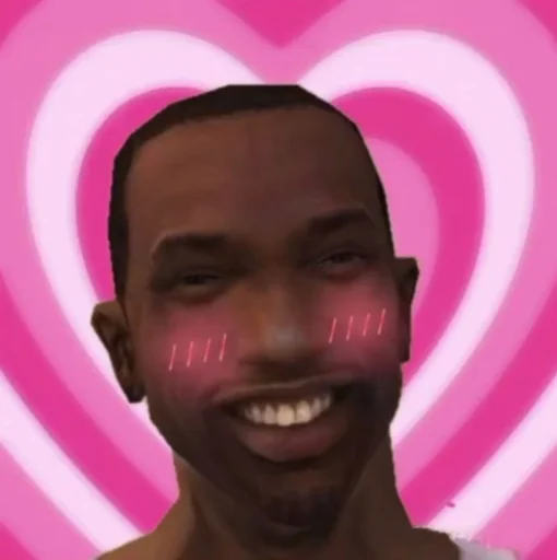 ❤️ Стикер «CJ / Gta san andreas» для Telegram