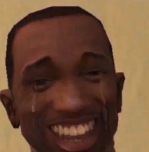 🥲 Стикер «CJ / Gta san andreas» для Telegram