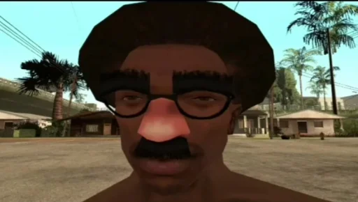 🤡 Стикер «CJ / Gta san andreas» для Telegram