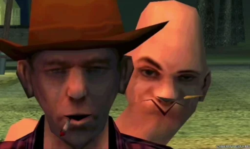 🌾 Стикер «CJ / Gta san andreas» для Telegram